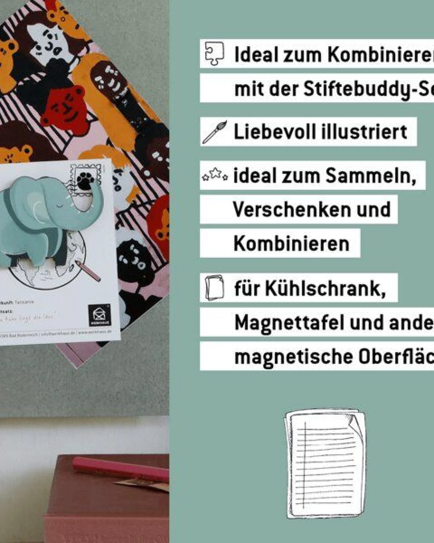 WERKHAUS Magnet - Elefant Emmi – Ansicht 4