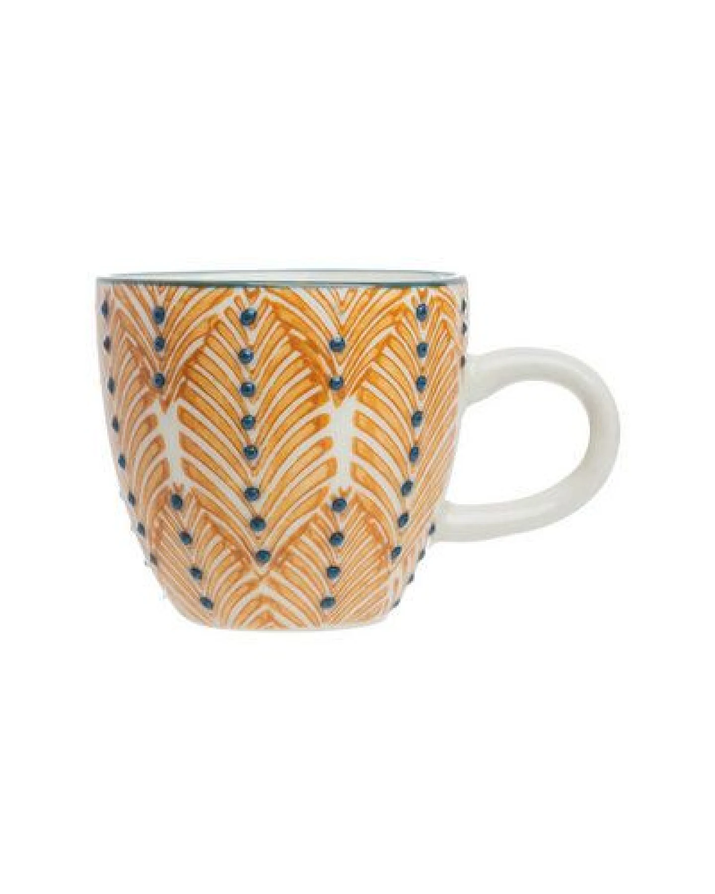 TRANQUILLO Espresso-Set MIIX'N'MATCH Orange – Steinzeug – Ansicht 3