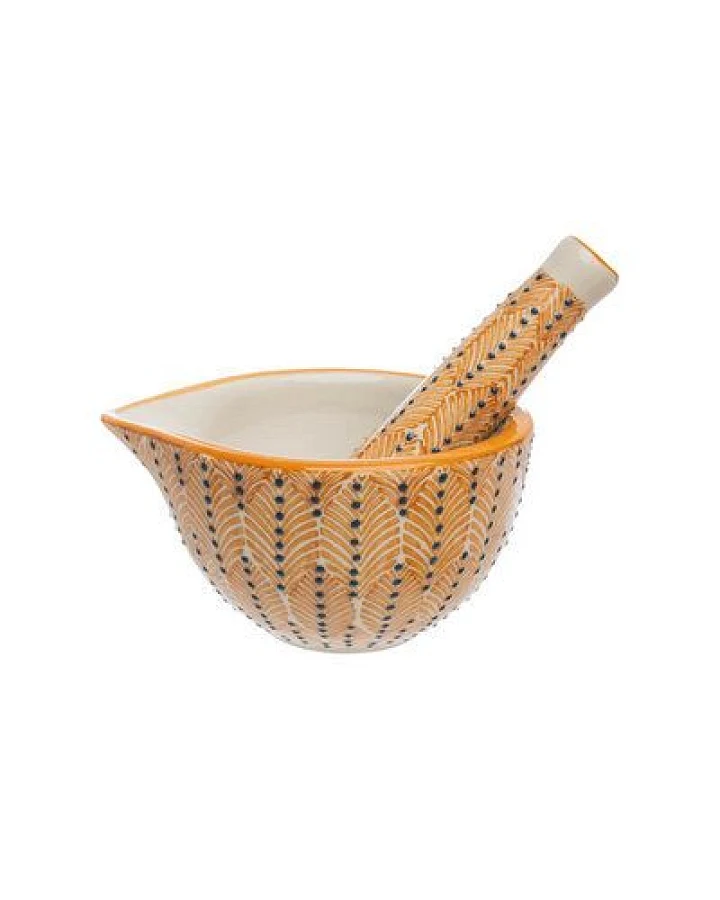 TRANQUILLO Mörser MIIX'N'MATCH Orange – Steinzeug