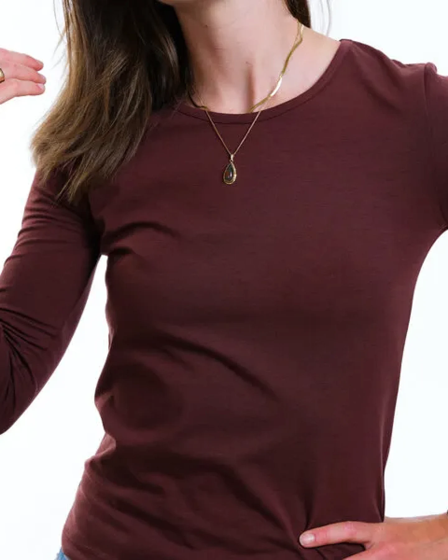 GARY MASH Langarmshirt Vivian aus TENCEL Lyocell Mix – Ansicht 3