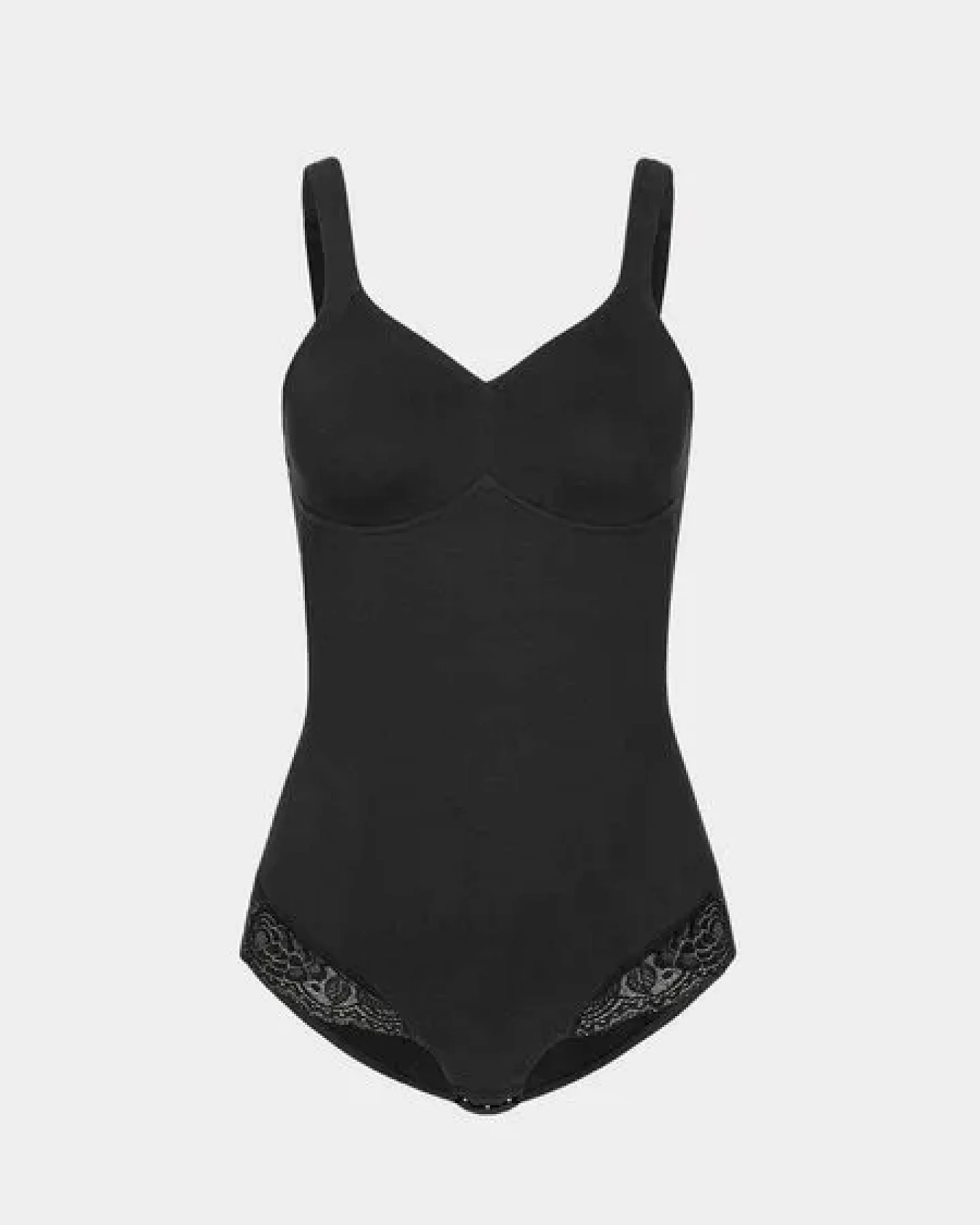 erlich textil Magdalena Body mit Spitze aus Bio-Baumwolle, made in Europe – Ansicht 4
