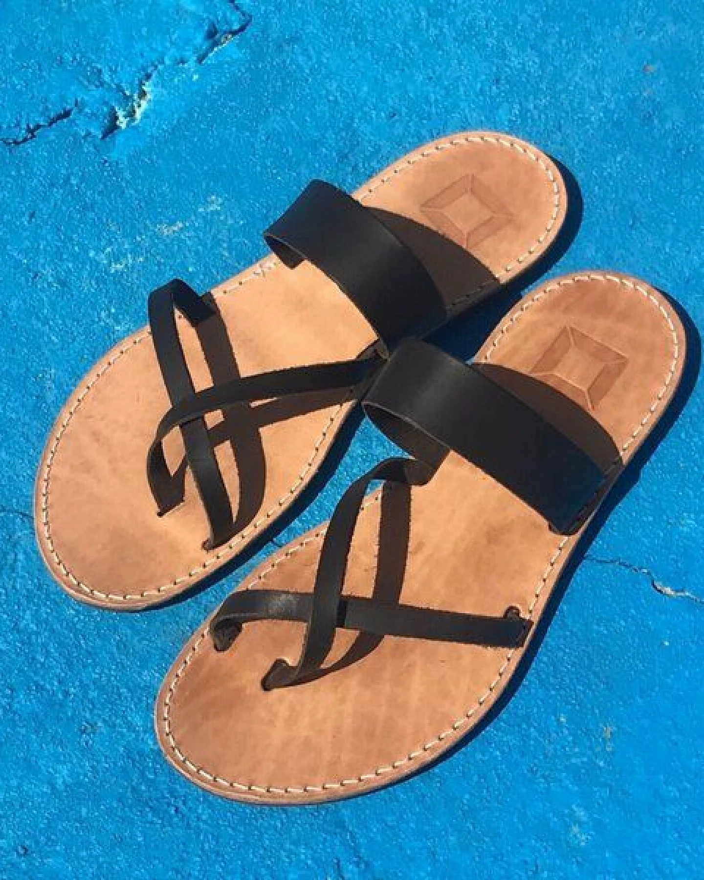 SORBAS '23 Leder Sandalen Sandaletten – Ansicht 2