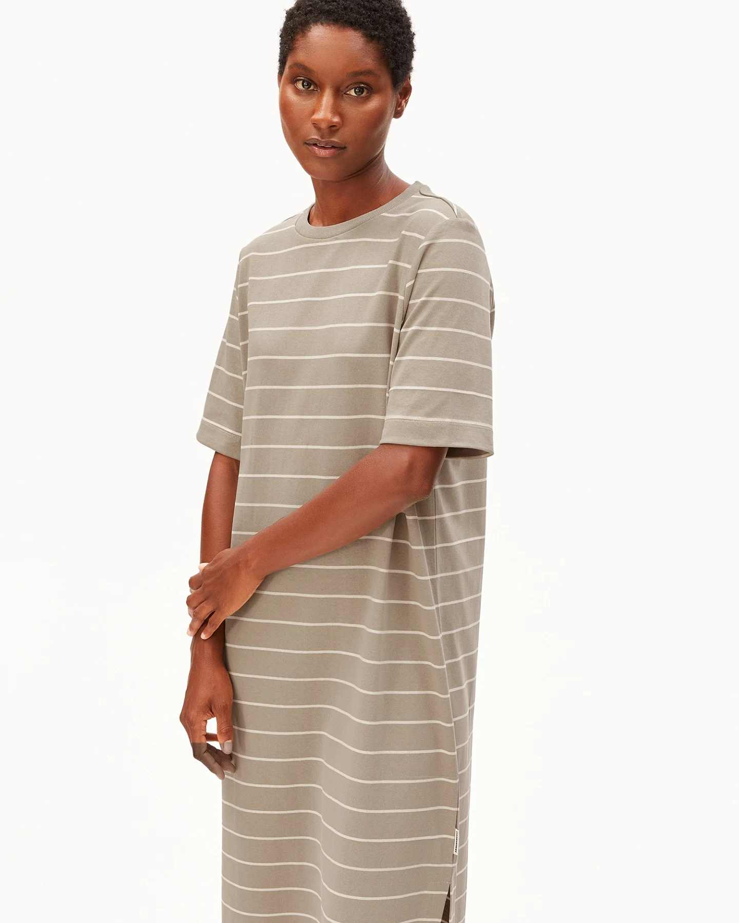 ARMEDANGELS Kleid FINE STRIPE – Ansicht 2