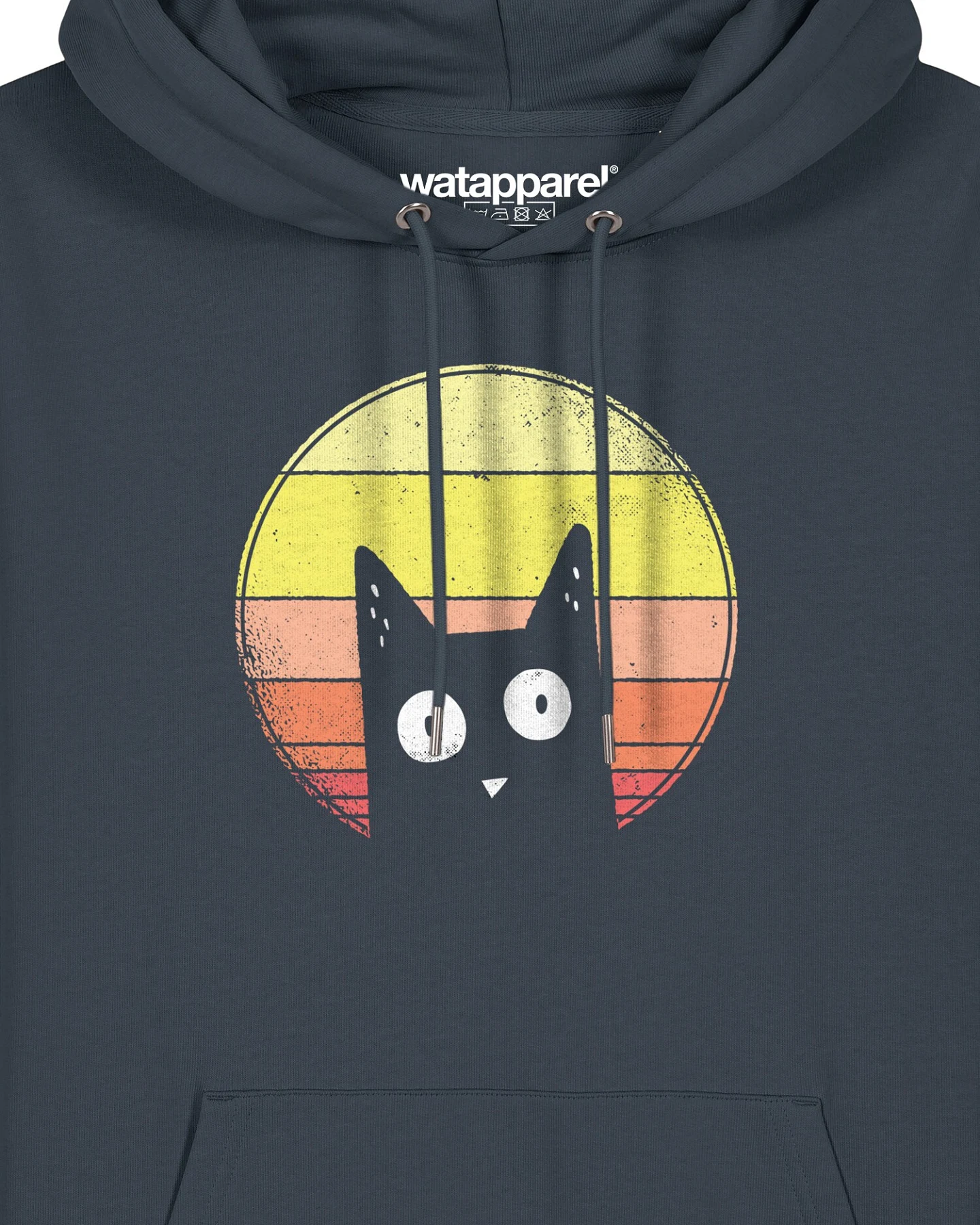 Watapparel Sweatshirt Sunset Cat – Ansicht 3