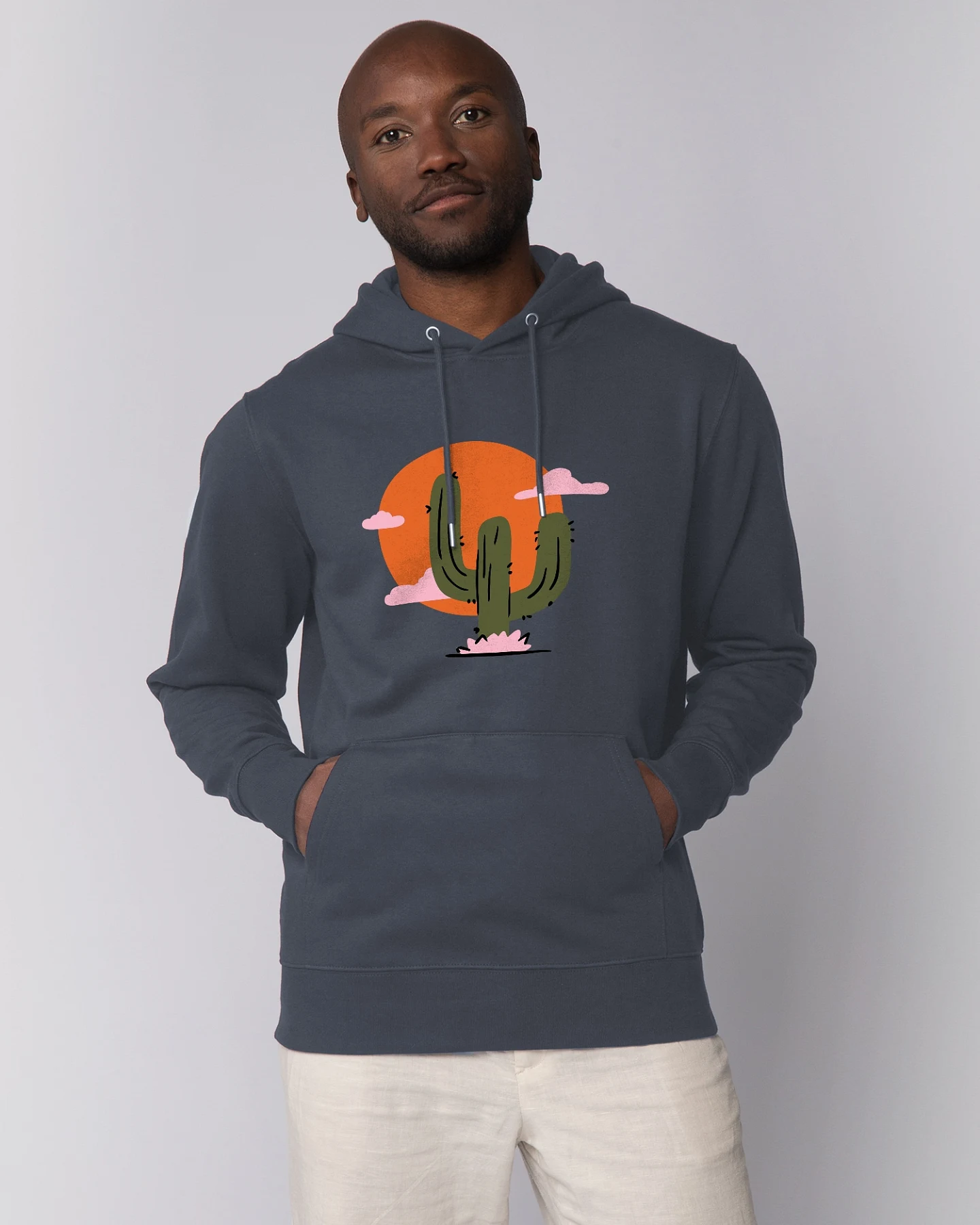 Watapparel Sweatshirt Kaktus im Sonnenuntergang – Ansicht 2