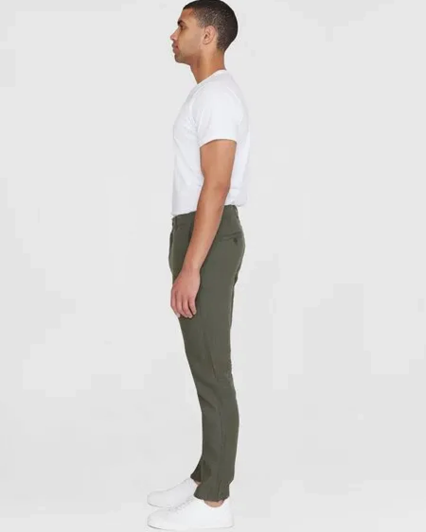 KnowledgeCotton Apparel Chinohose CHUCK aus Bio-Leinen – Ansicht 2