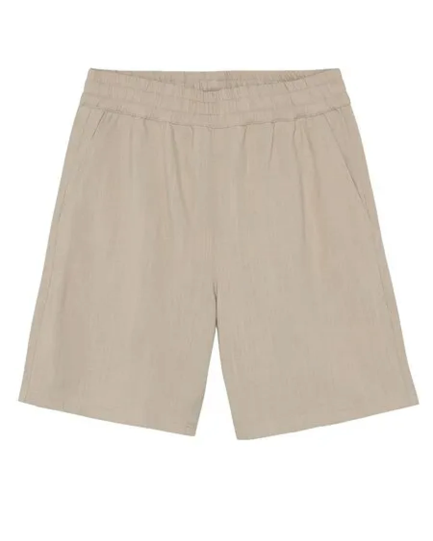 KnowledgeCotton Apparel Weite Shorts POSEY aus Ecovero und Bio-Leinen – Ansicht 3