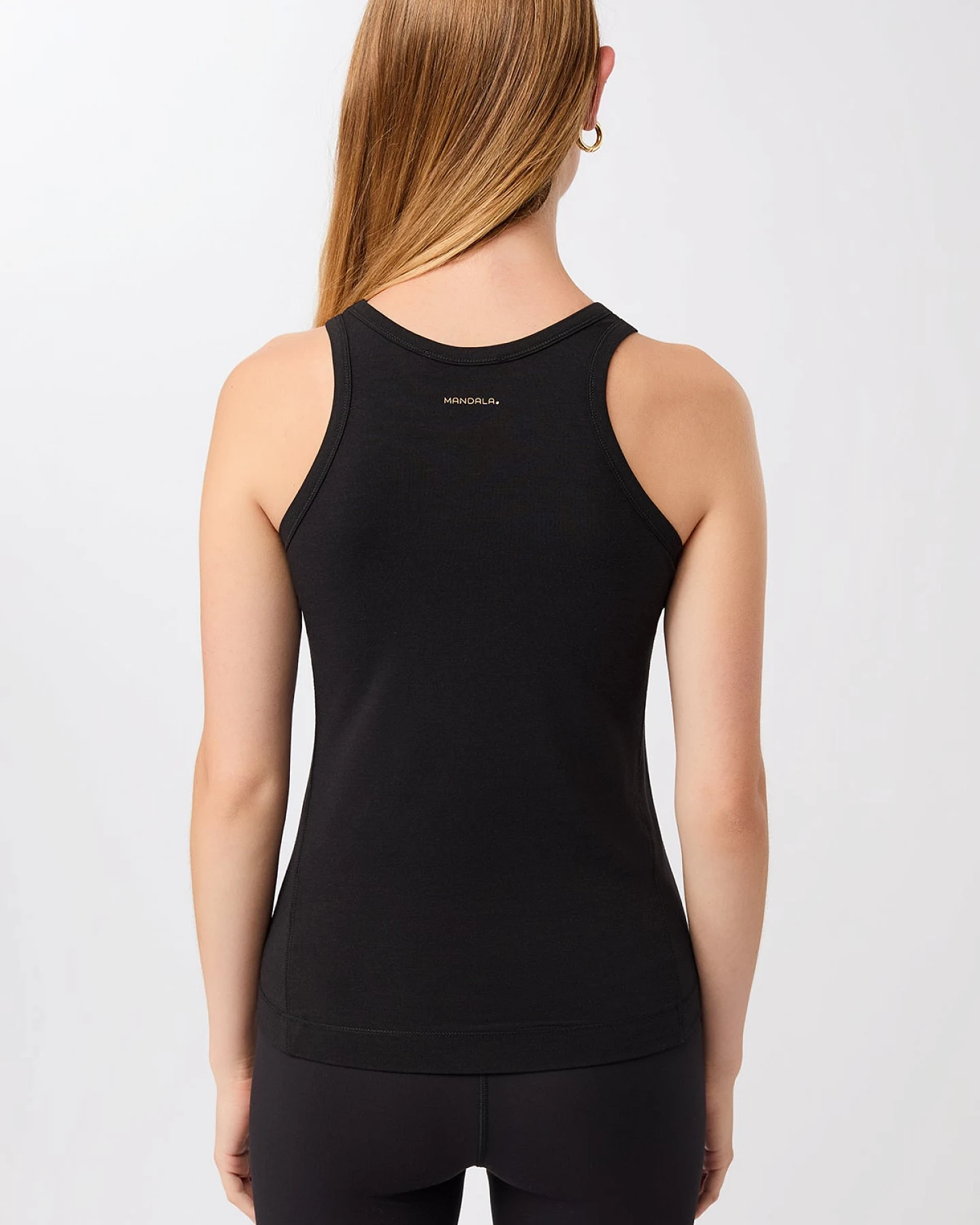 MANDALA Damen vegan Top Always Fit Schwarz – Ansicht 2