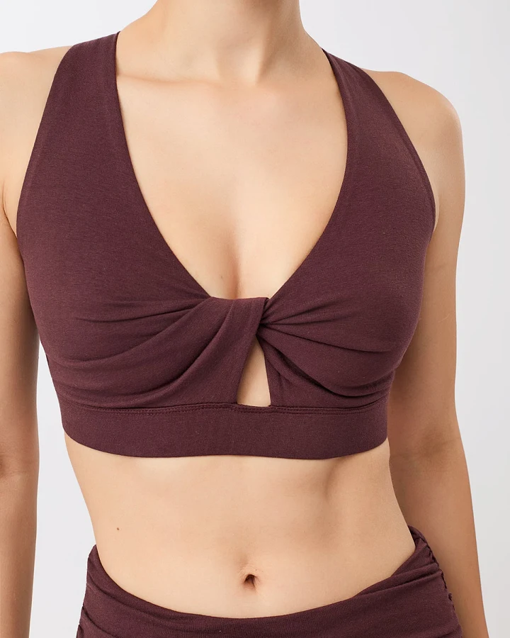 MANDALA Damen vegan Sport Bh Ruby