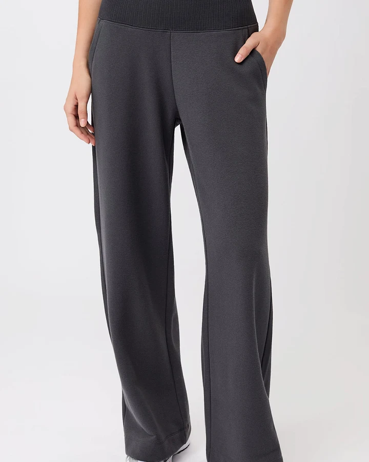 MANDALA Damen vegan Hose Surfers Vibe In Grau