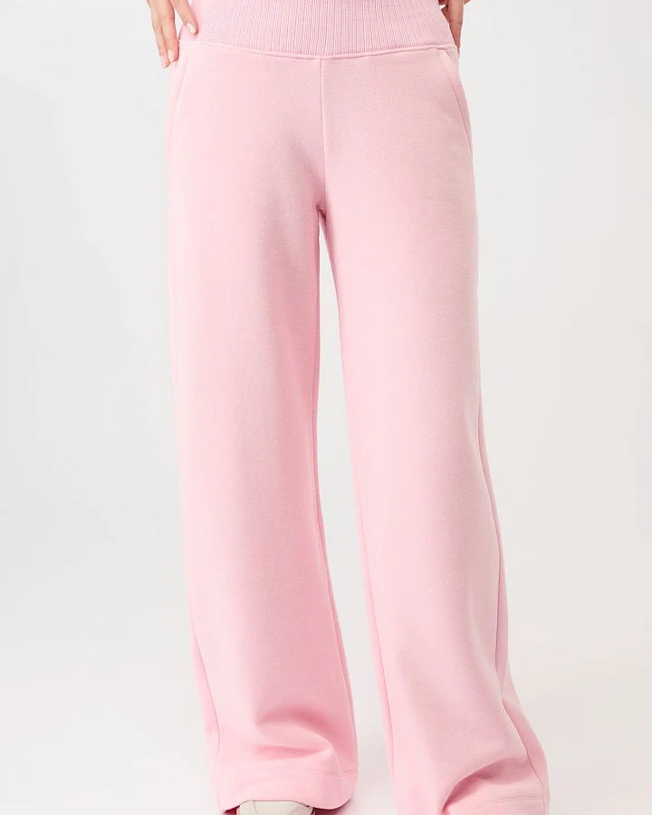MANDALA Damen vegan Hose Surfers Vibe In Zartem Rosa