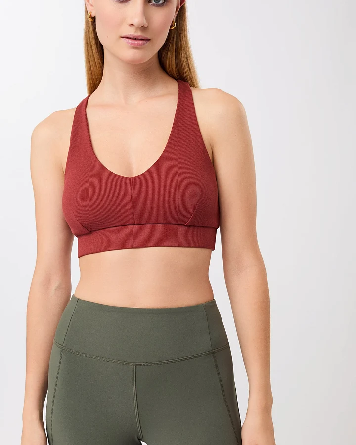 MANDALA Damen vegan Sport Bh Rib Siena