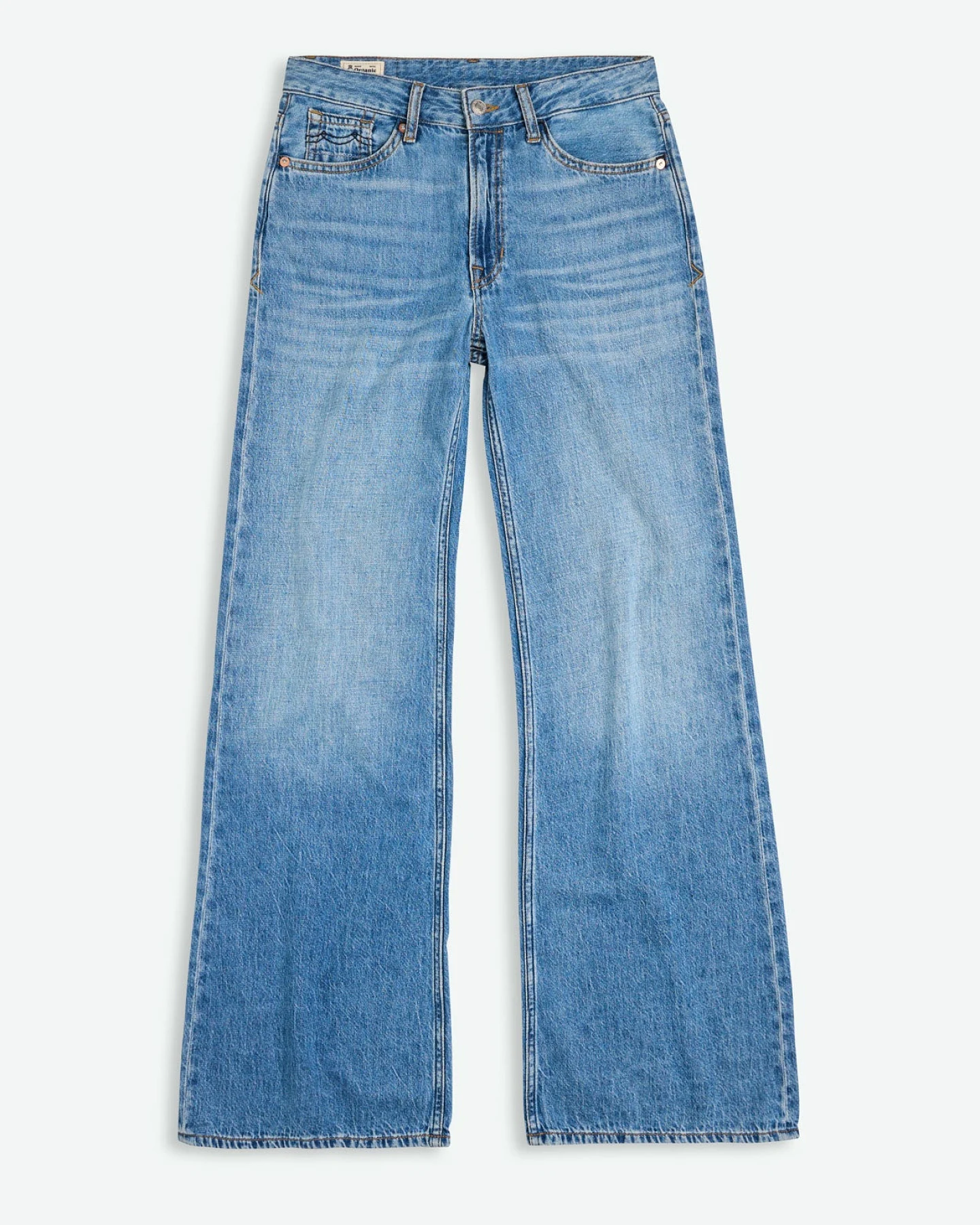 Kings of Indigo Damen vegan Jeans Jane Hopcete Electric Mid Blue – Ansicht 2
