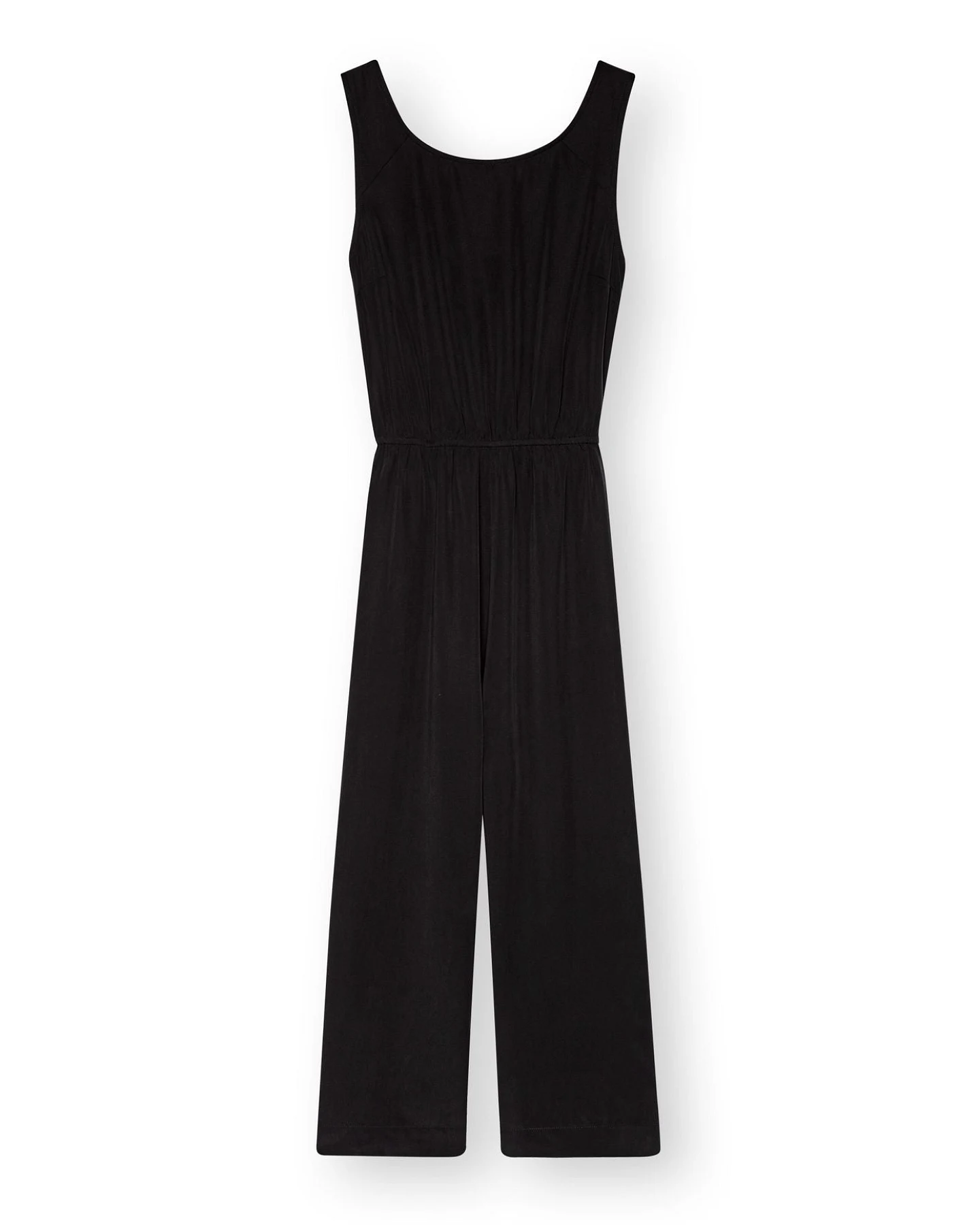 LOVJOI Damen vegan Jumpsuit Staine Schwarz – Ansicht 2