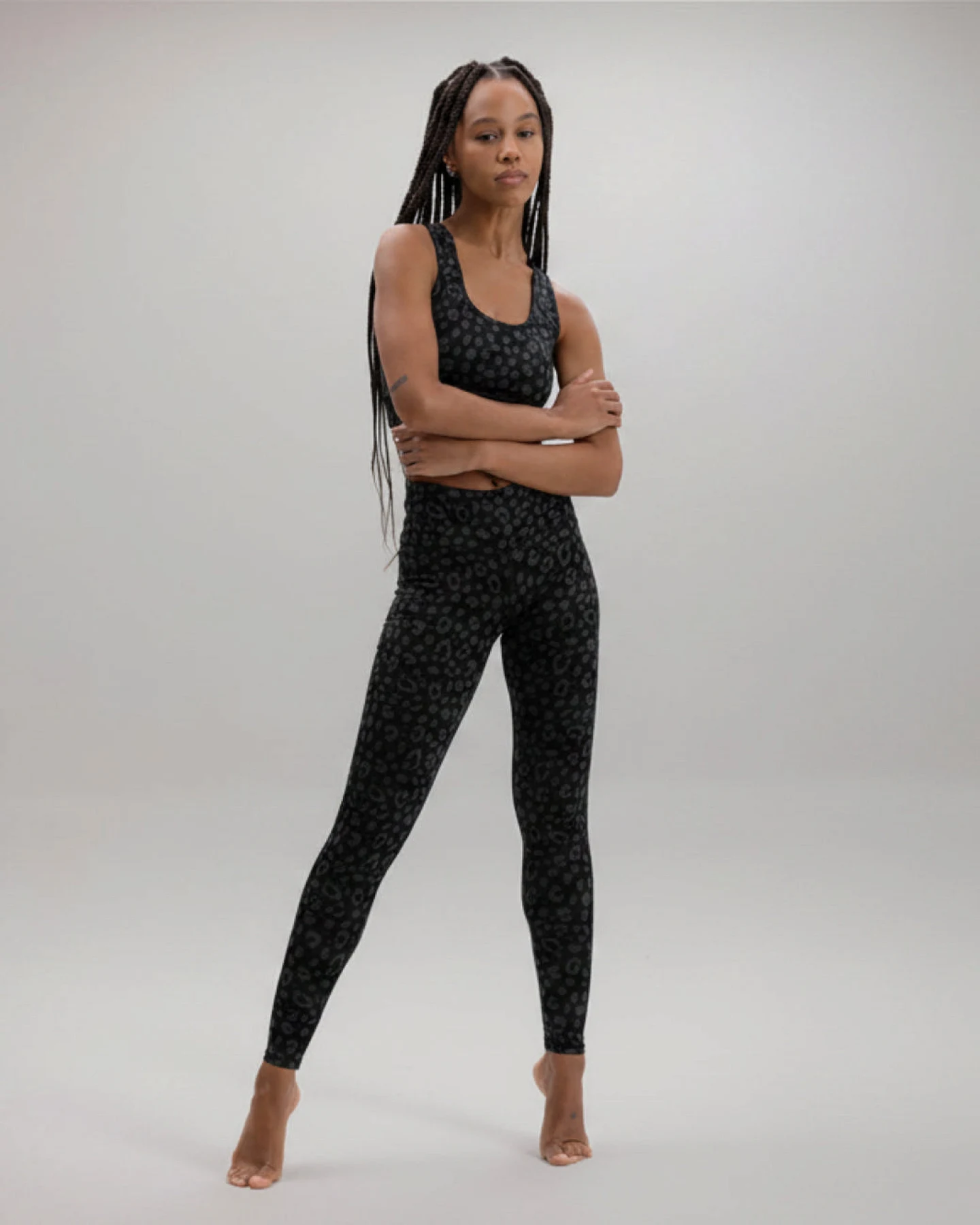 Hey Honey Leggings Leo - Black S – Ansicht 3