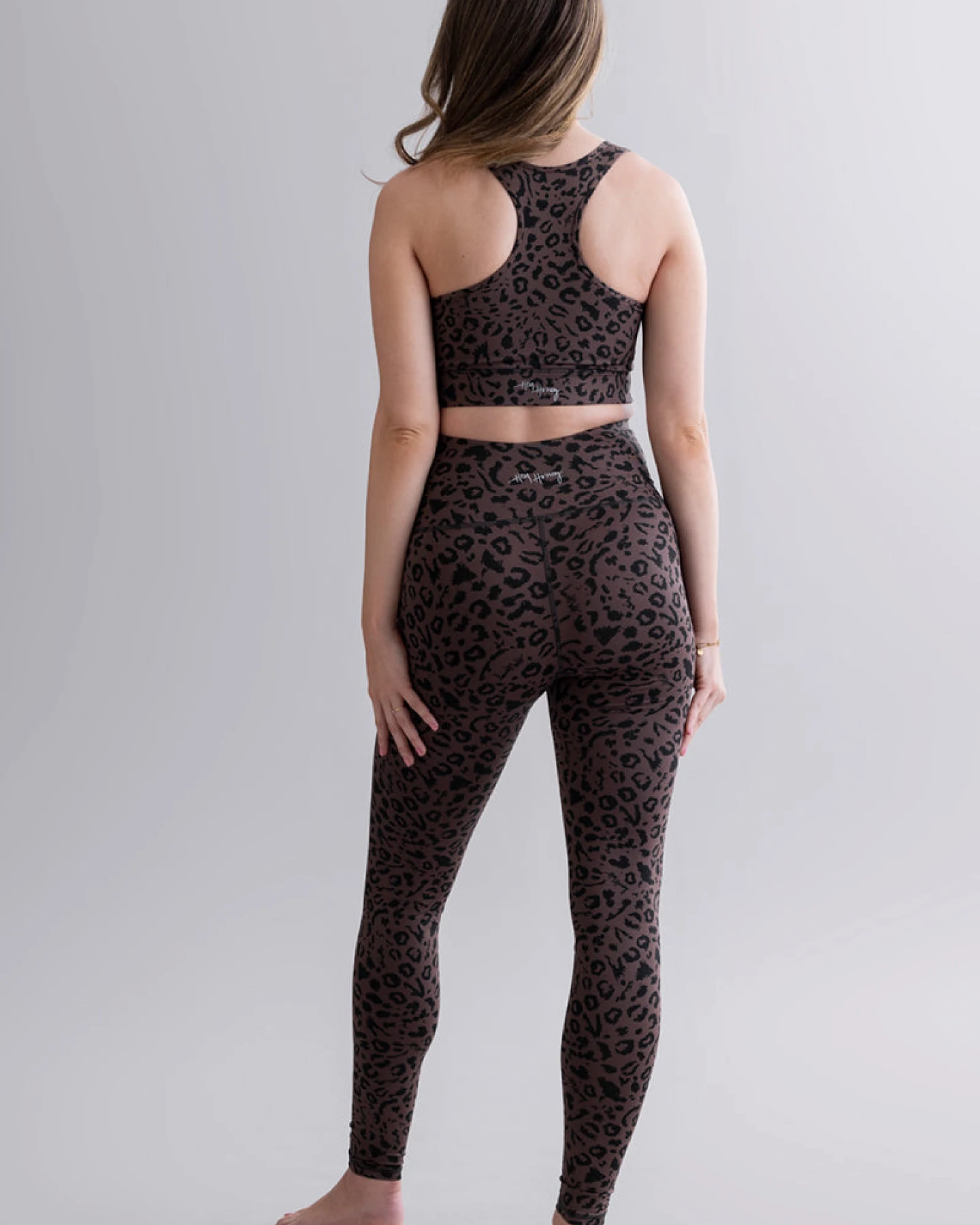 Hey Honey Maternity Leggings Mono Leo Soft Brown – Ansicht 9