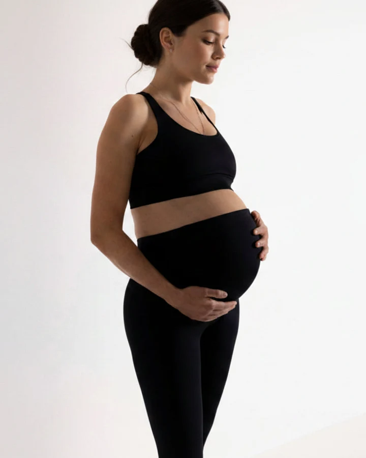 Hey Honey Maternity Leggings - Black XL