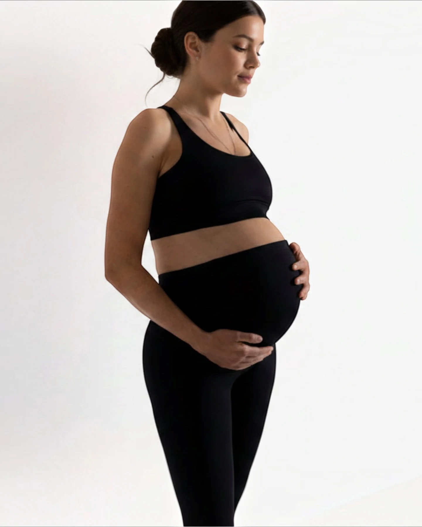 Hey Honey Maternity Leggings - Black – Ansicht 2
