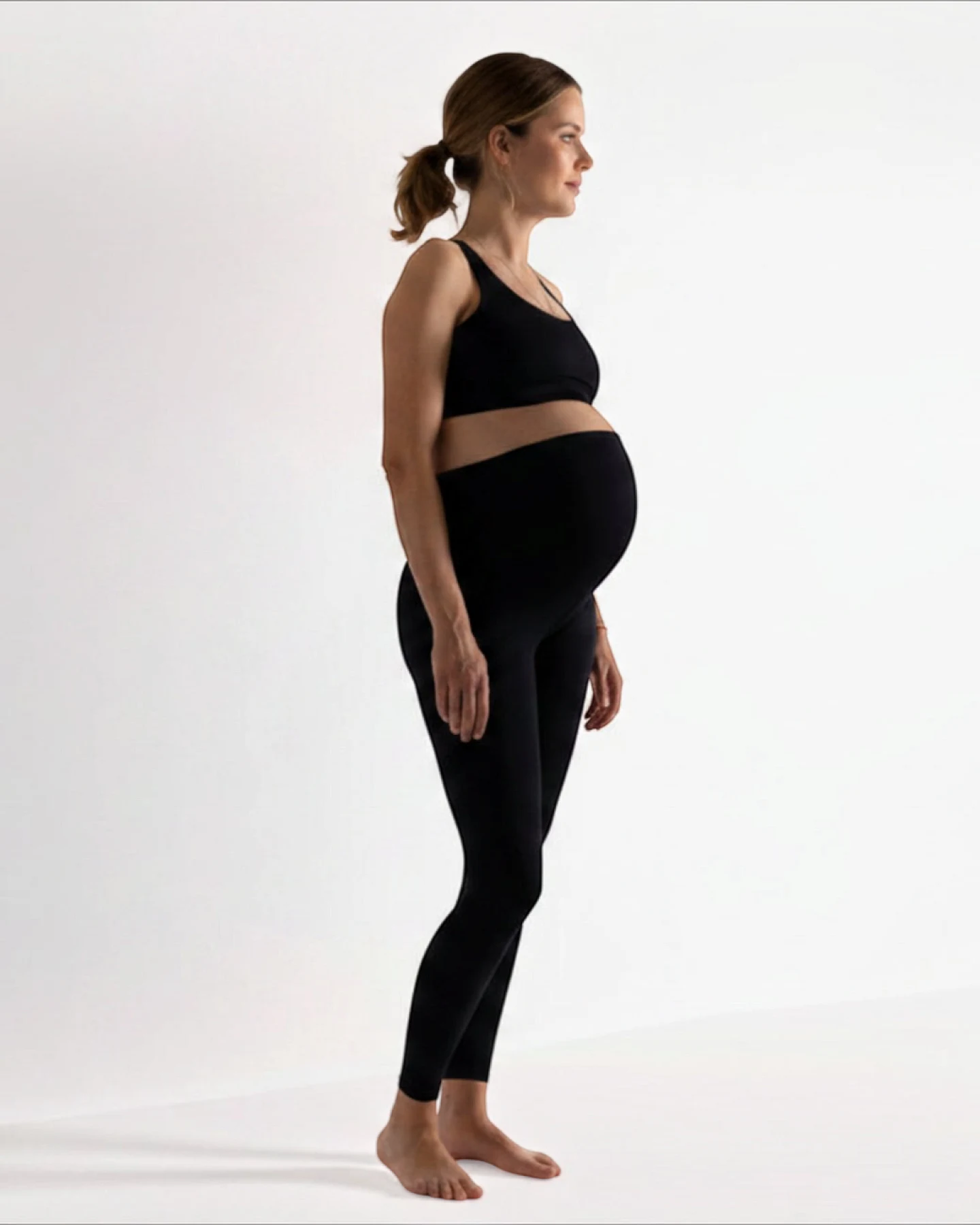 Hey Honey Maternity Leggings - Black – Ansicht 5
