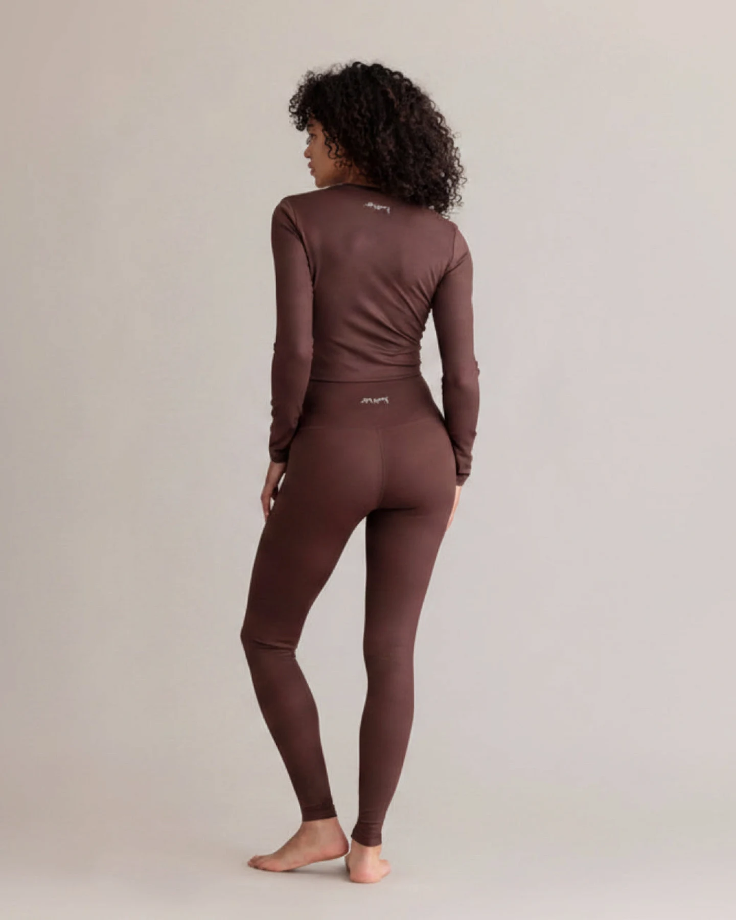 Hey Honey Leggings Always Dressed - Soft Brown – Ansicht 3