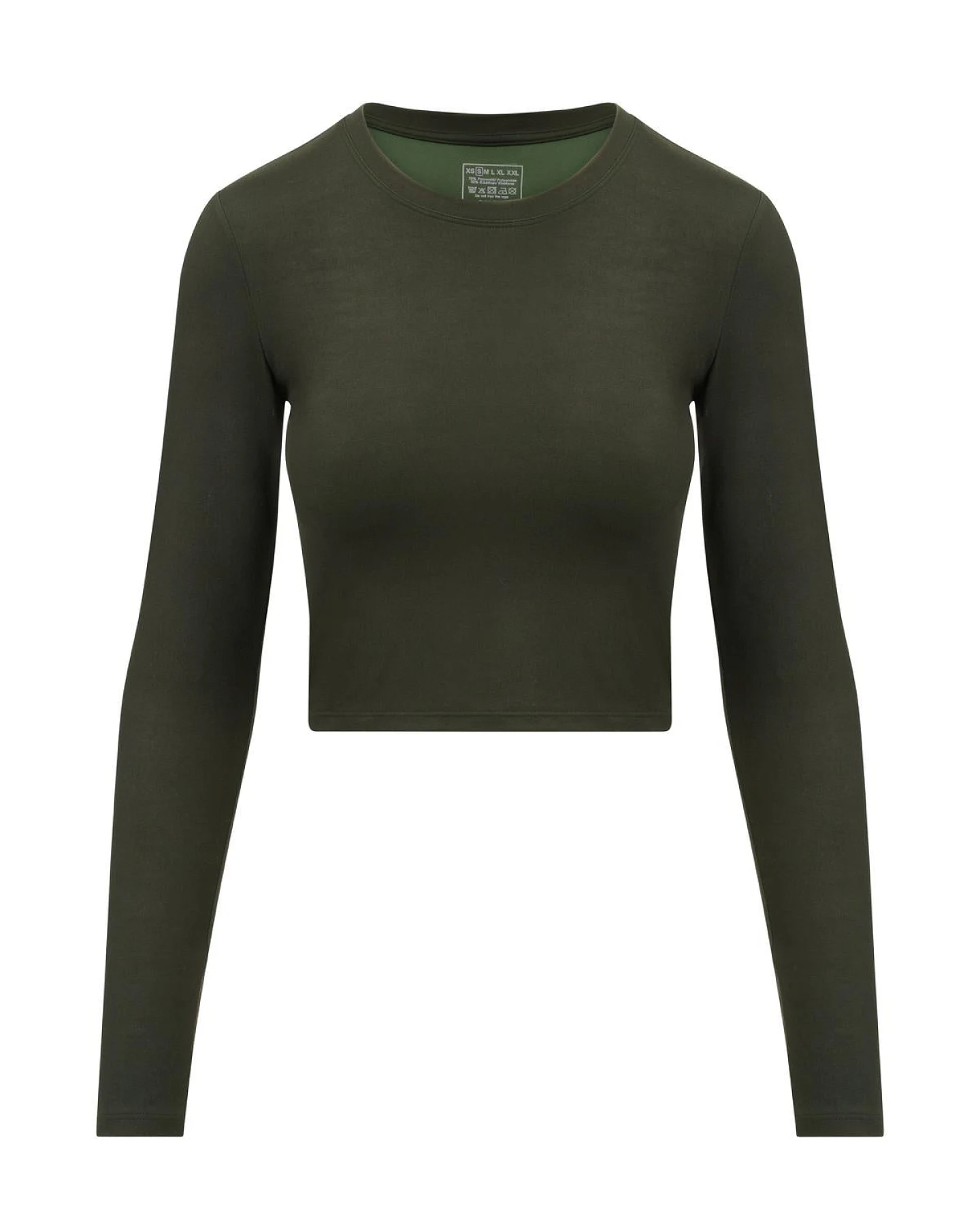 Hey Honey Longsleeve Cropped Always Dressed Forest Night – Ansicht 9