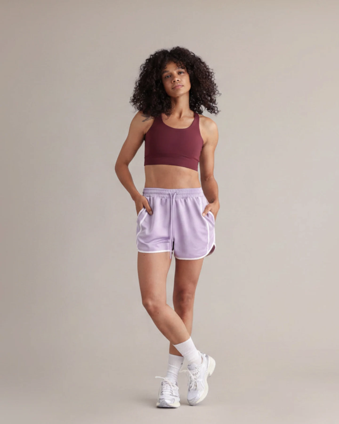 Hey Honey Trackshorts Lilac Breeze – Ansicht 2