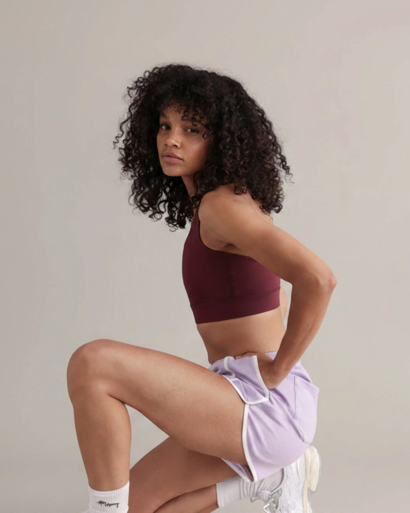 Hey Honey Trackshorts Lilac Breeze – Ansicht 3