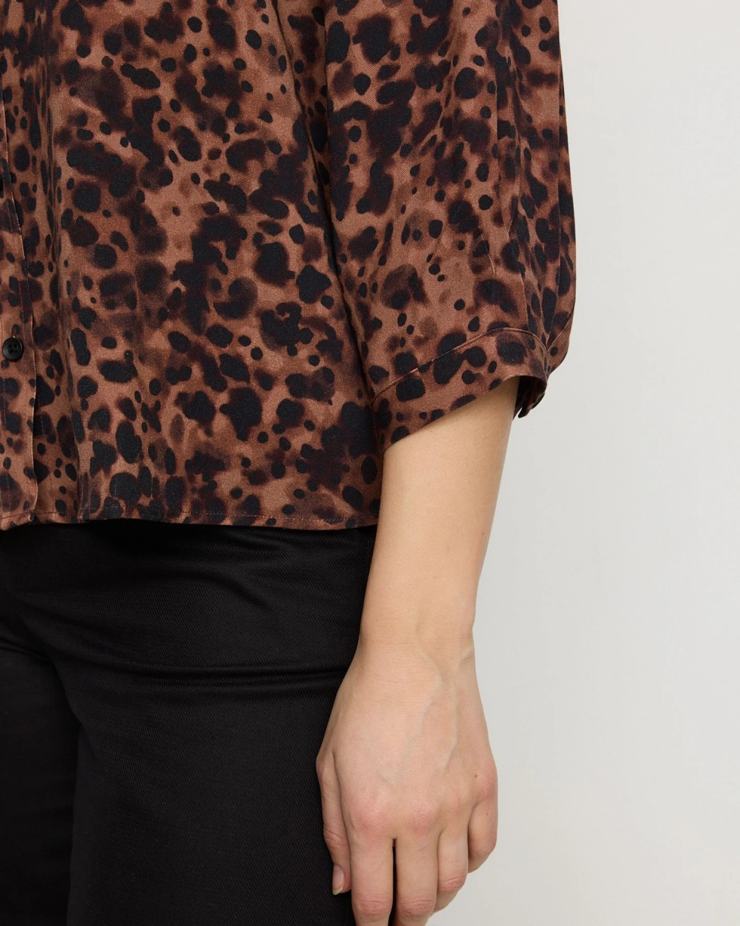 Bluse Cypress Leo Braun – Ansicht 5
