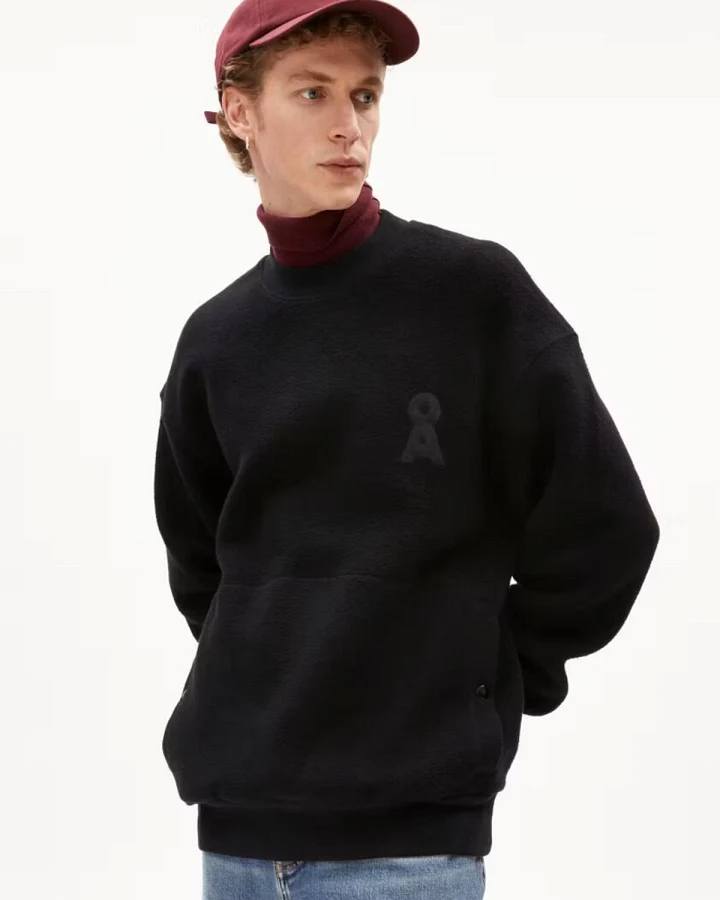 Sweatshirt Lomaar Felpa Schwarz