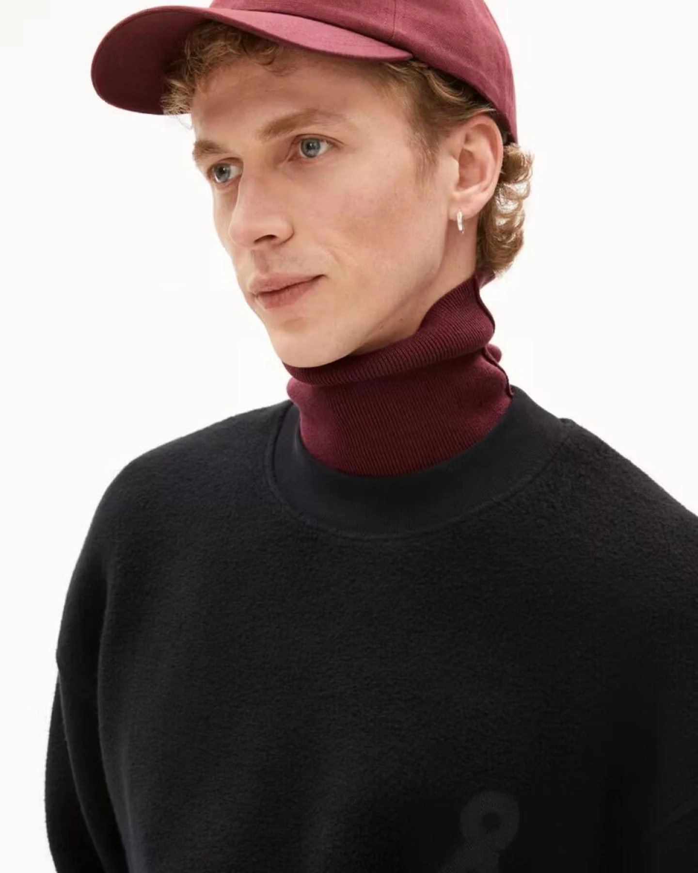 Sweatshirt Lomaar Felpa Schwarz – Ansicht 3
