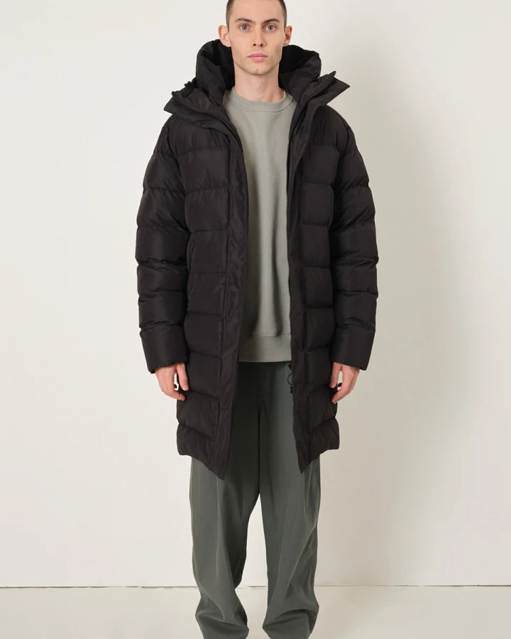 Puffermantel Kensington Schwarz