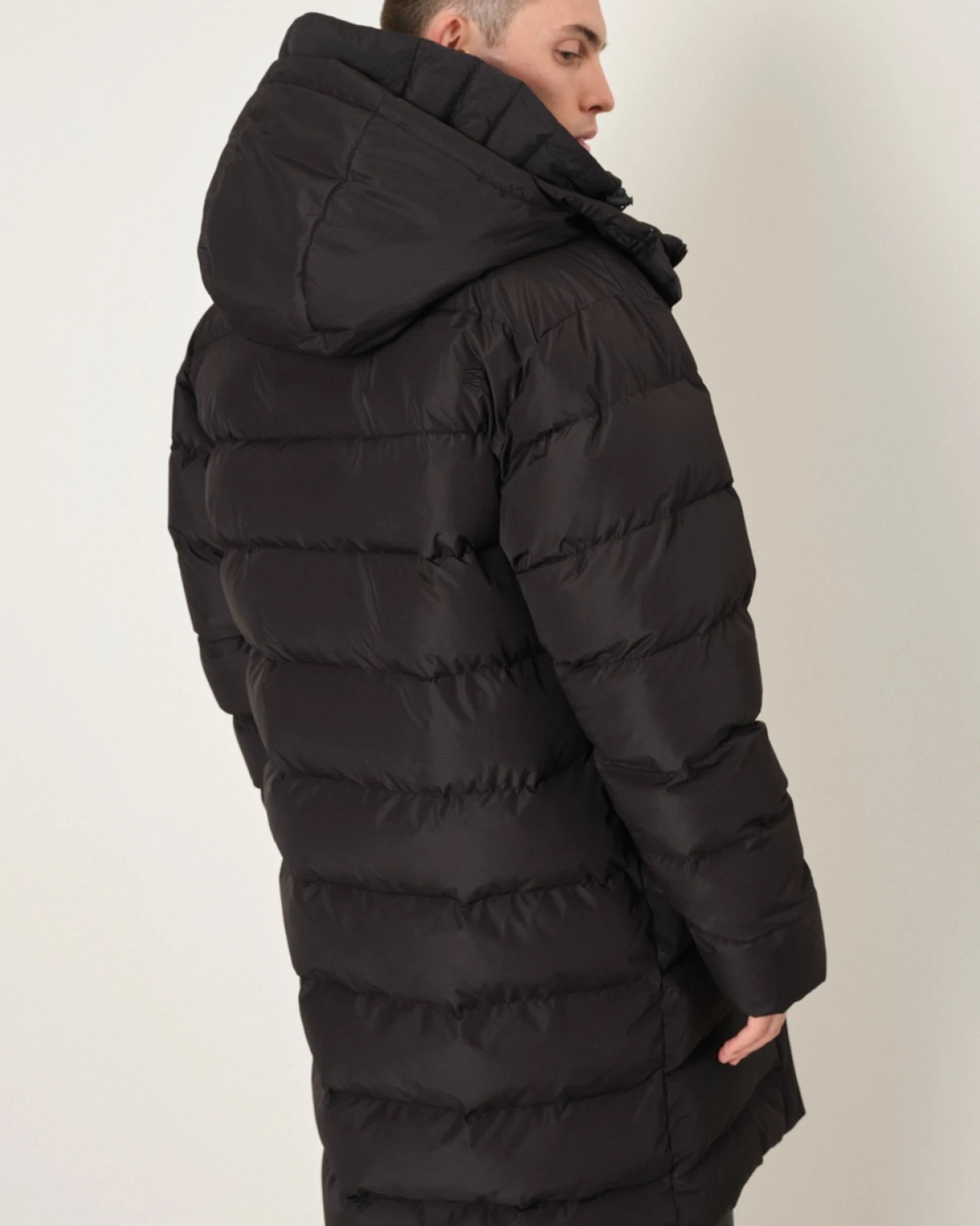 Puffermantel Kensington Schwarz – Ansicht 3