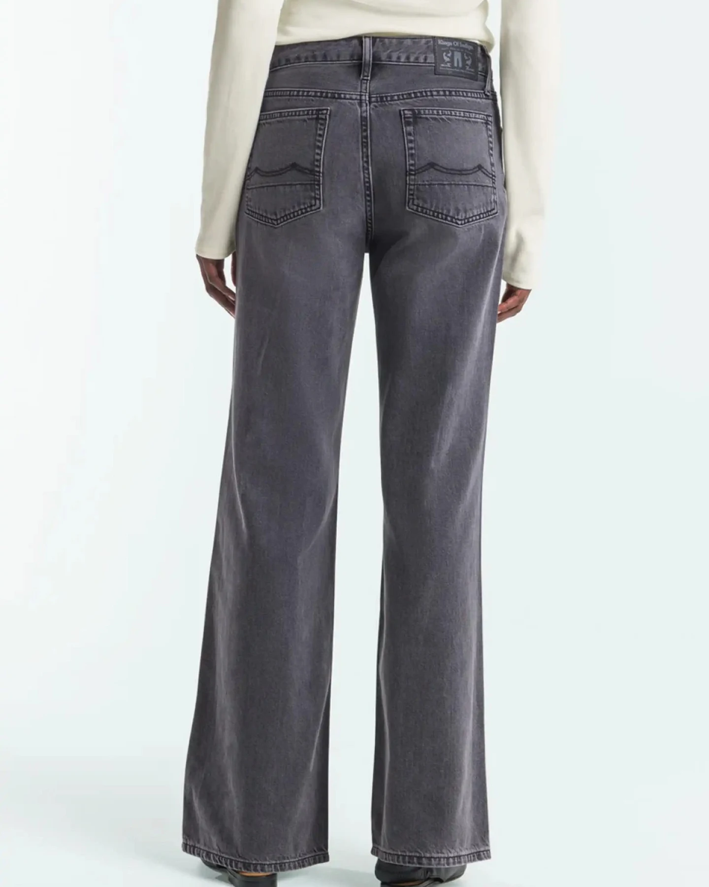 Jeans Jane Pony Black Od Black – Ansicht 2