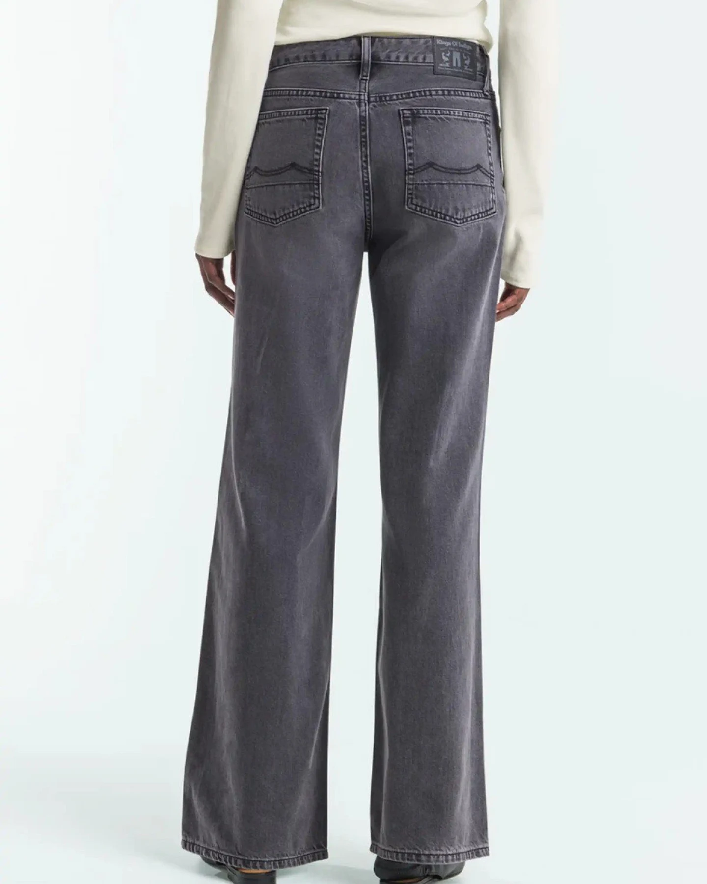 Jeans Jane Pony Black Od Black – Ansicht 3