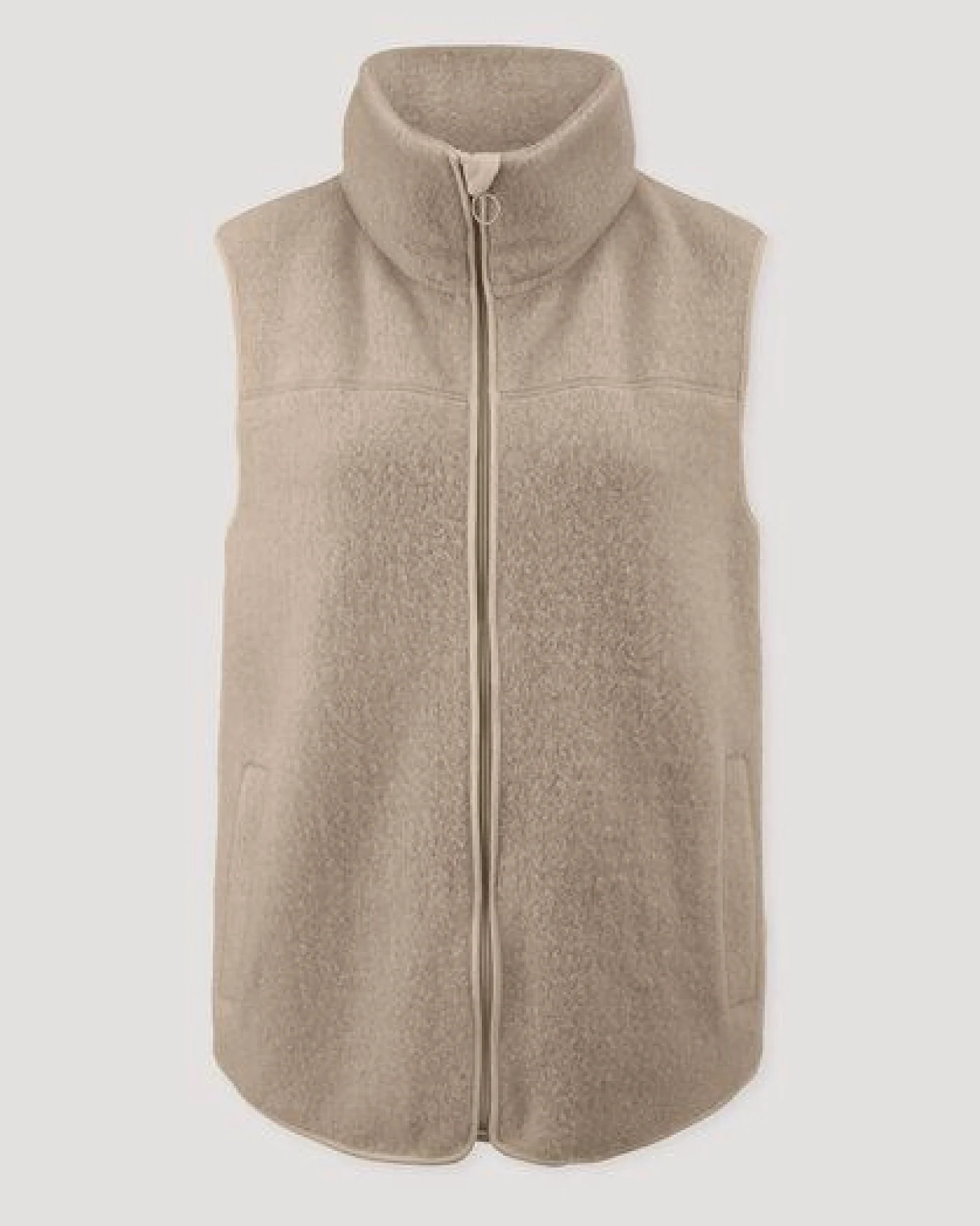 hessnatur Wollfleece Weste Regular aus reiner Merinowolle – Ansicht 4