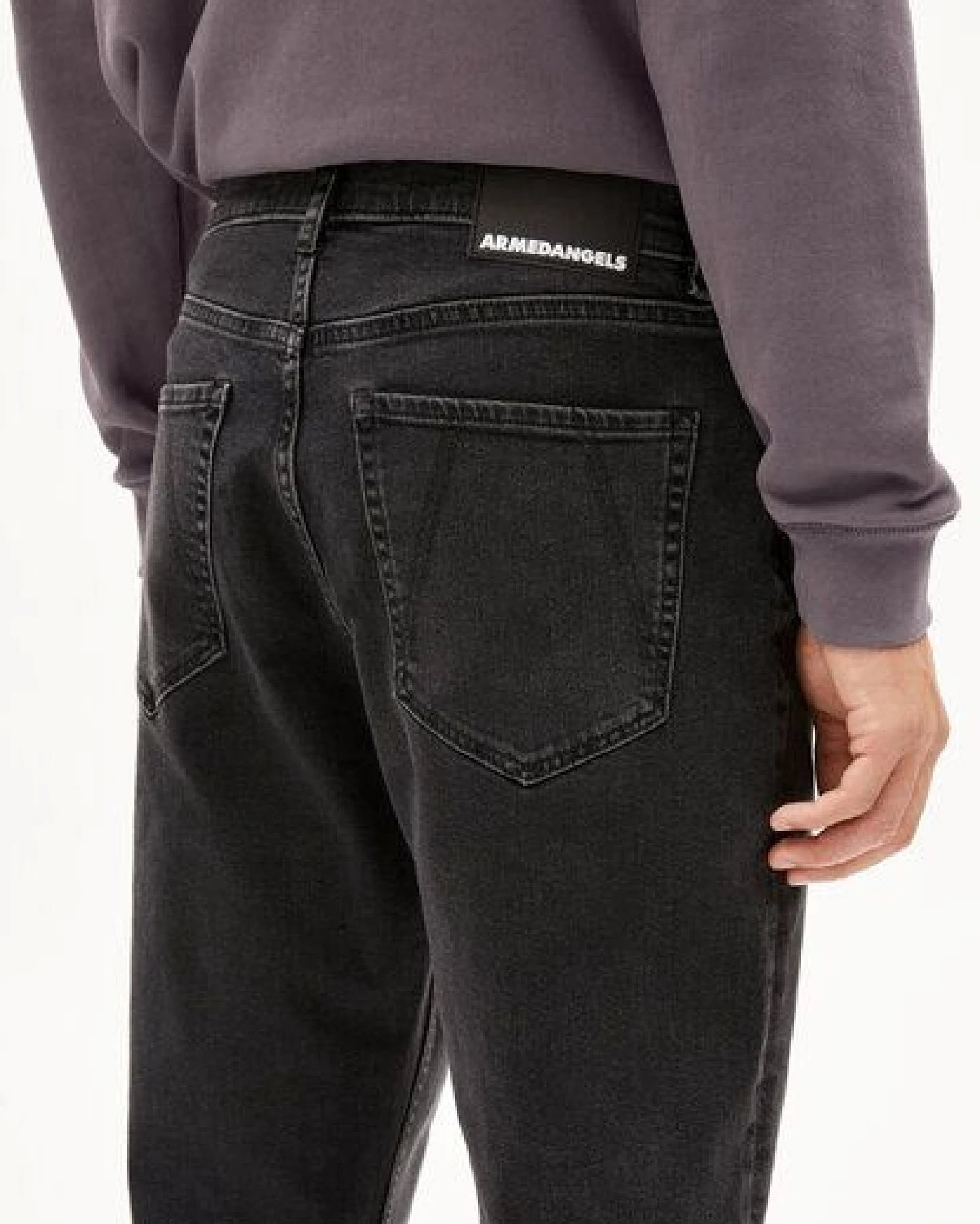 ARMEDANGELS AARJO TARPA Herren Tapered Jeans recycelter Baumwoll Mix Comfort Stretch – Ansicht 3