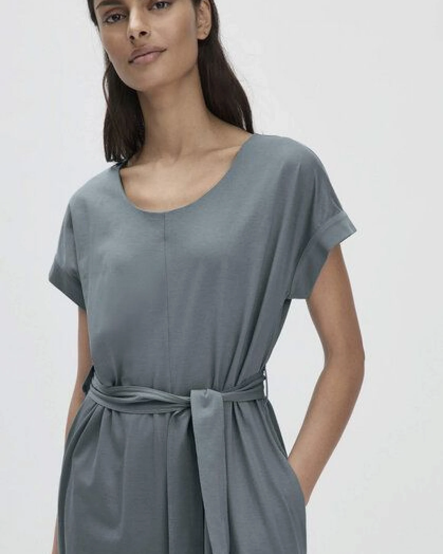 hessnatur Jersey Jumpsuit Oversize aus reiner Bio-Baumwolle – Ansicht 2