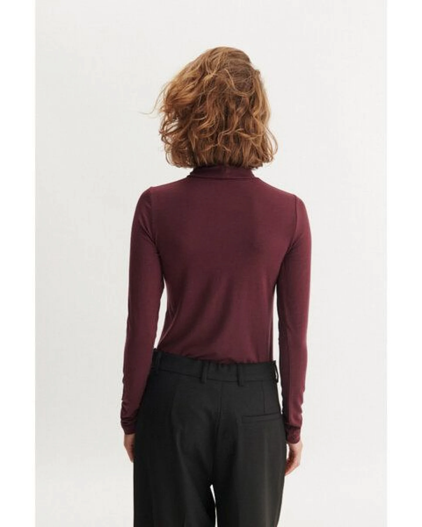 Basic Apparel Rollkragenshirt - Joline T-Neck - aus Tencel – Ansicht 4
