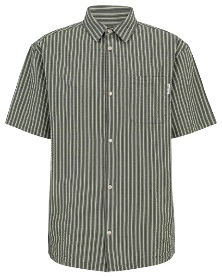 Iriedaily - Seekah SSL Shirt - Hemd Gr L grau/oliv