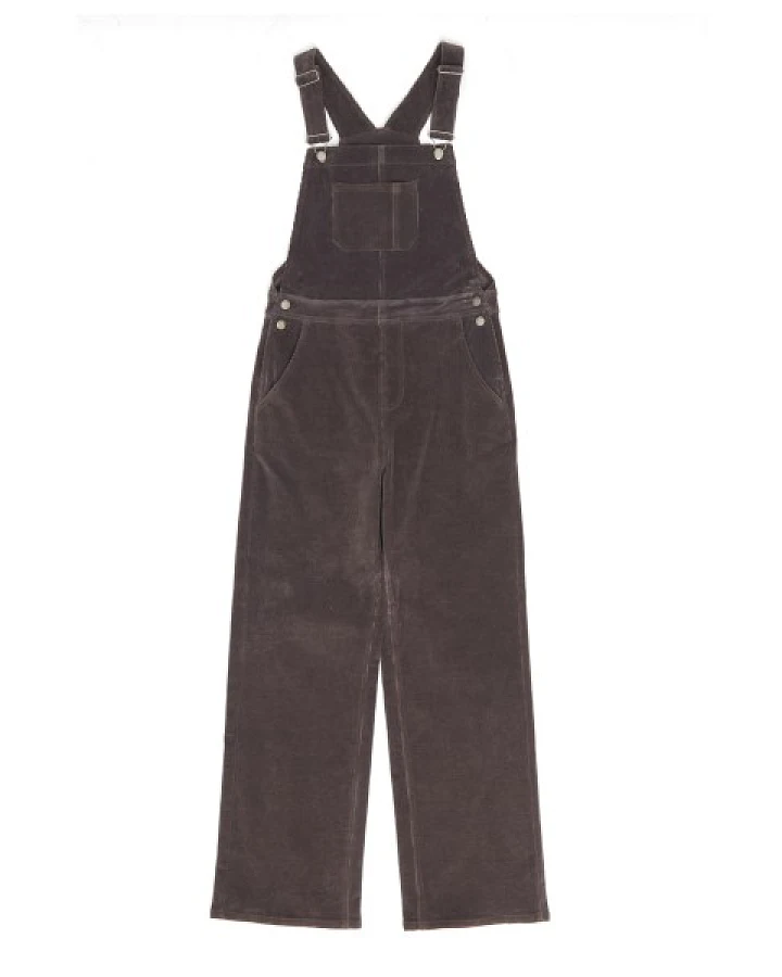 Mazine - Women's Corduroy Dungaree - Freizeithose Gr M grau