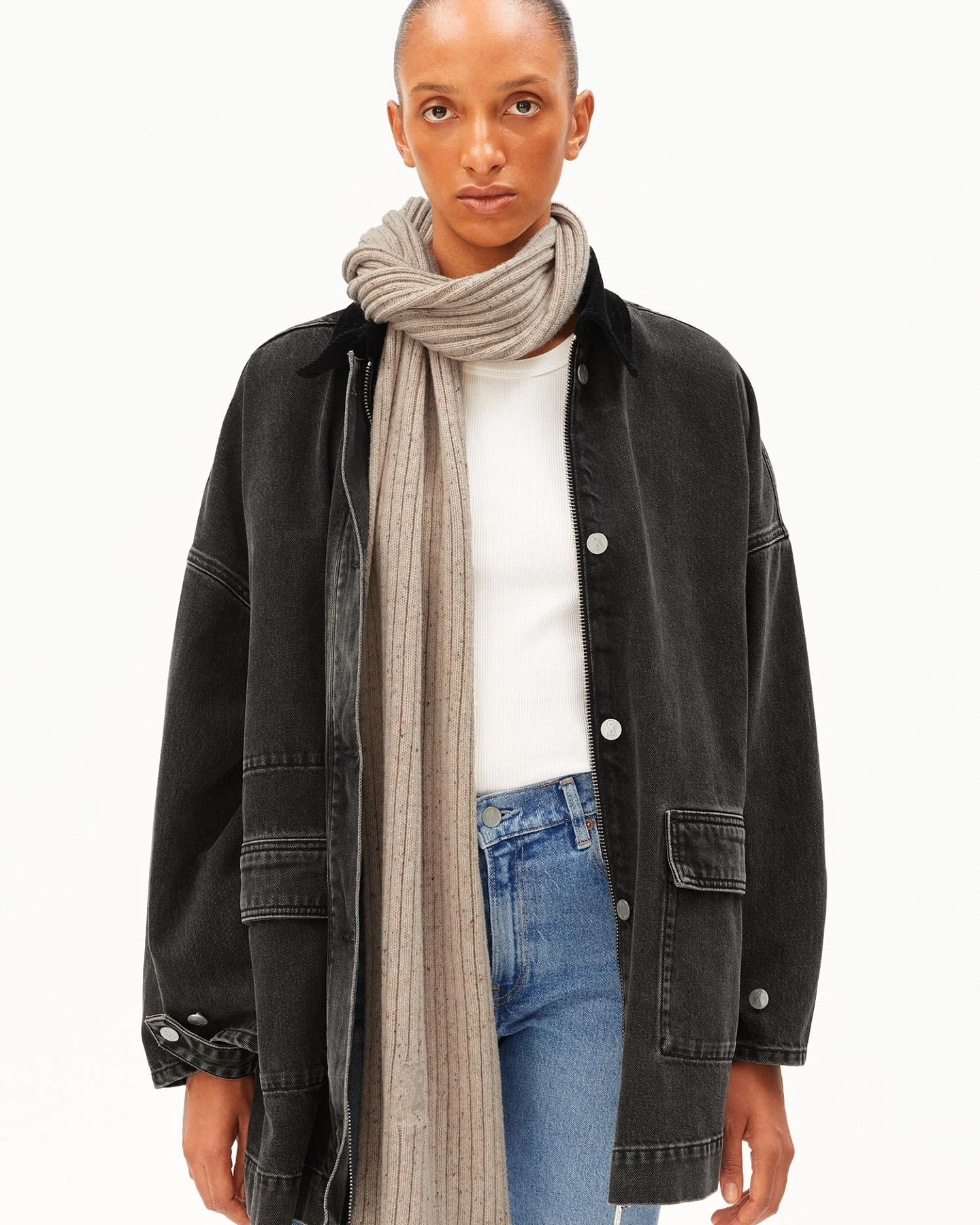 ARMEDANGELS Schal TWEED – Ansicht 2