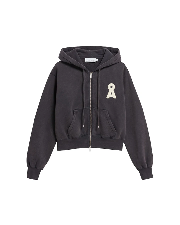 Produktseite: ARMEDANGELS Sweatjacke CROPPED ZIPPER
