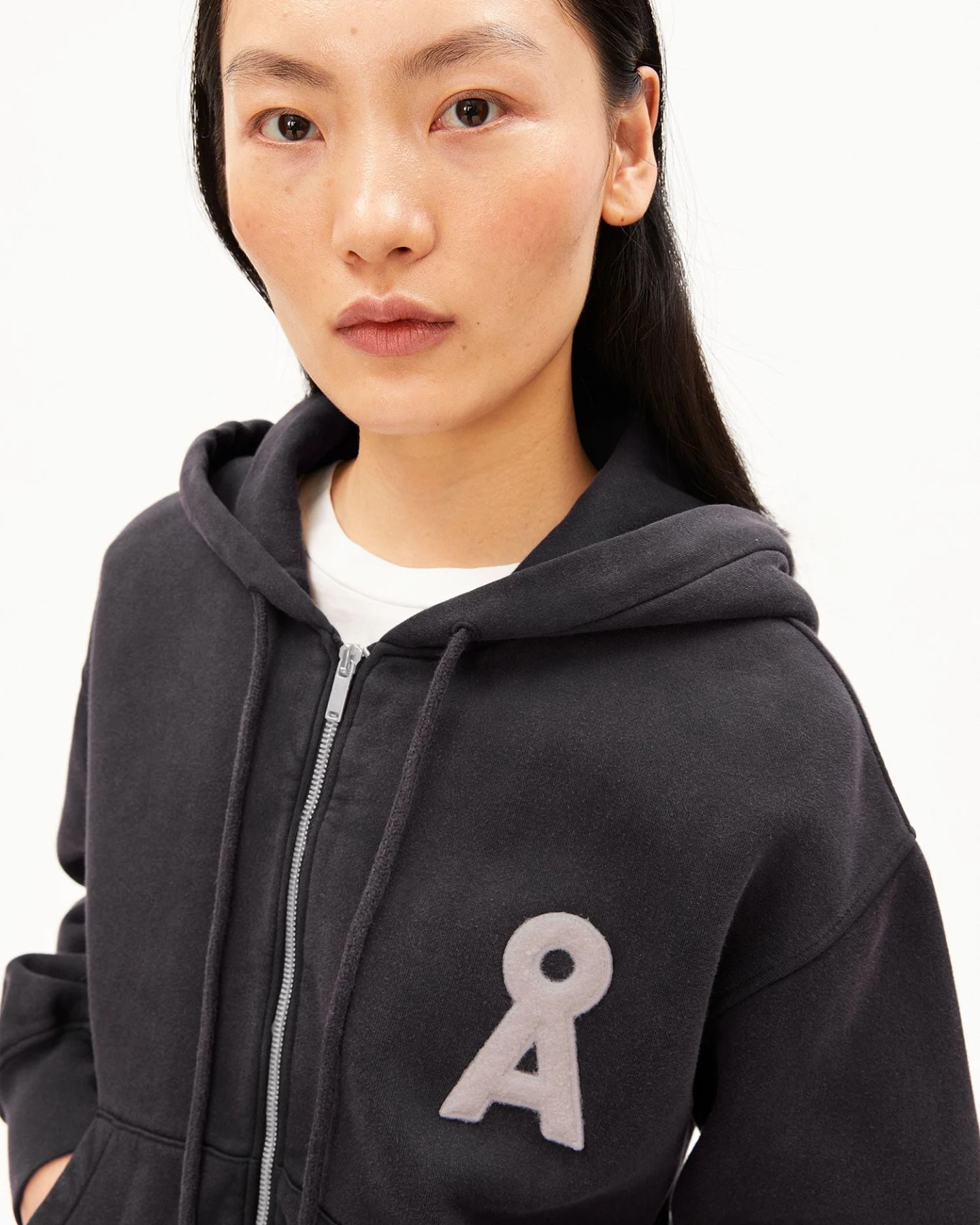 ARMEDANGELS Sweatjacke CROPPED ZIPPER – Ansicht 4
