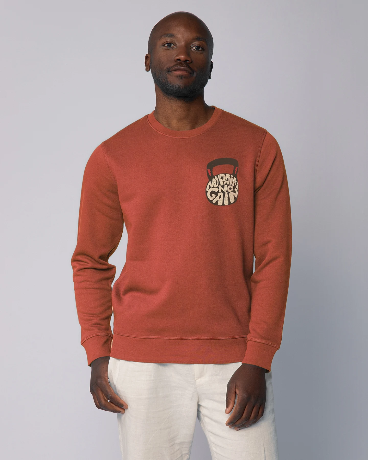 Watapparel Sweatshirt No Pain, no Gain 01 – Ansicht 2