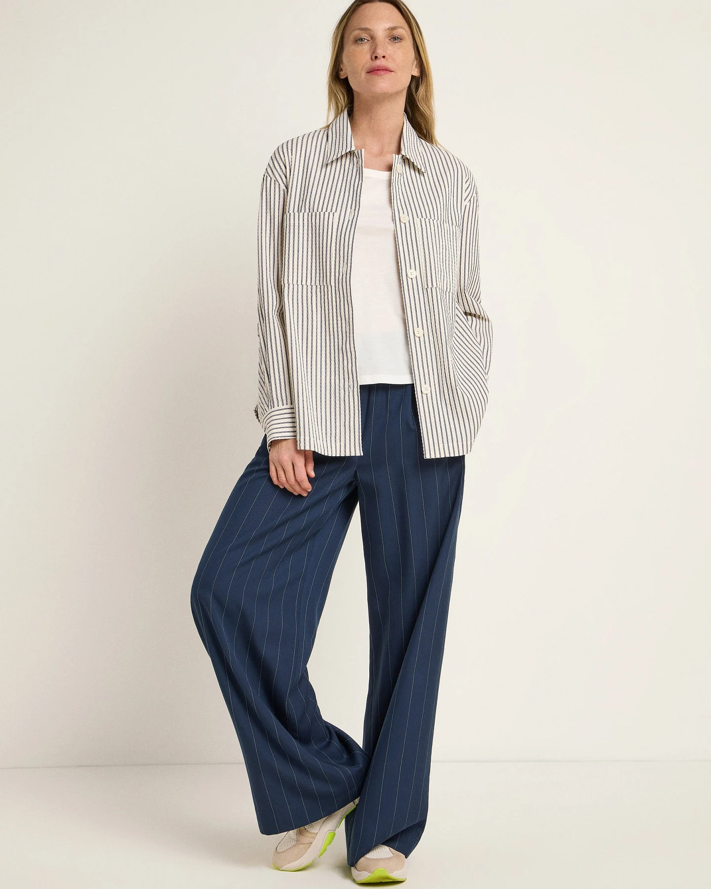 Streifen Blusenjacke (OCS) – Ansicht 2
