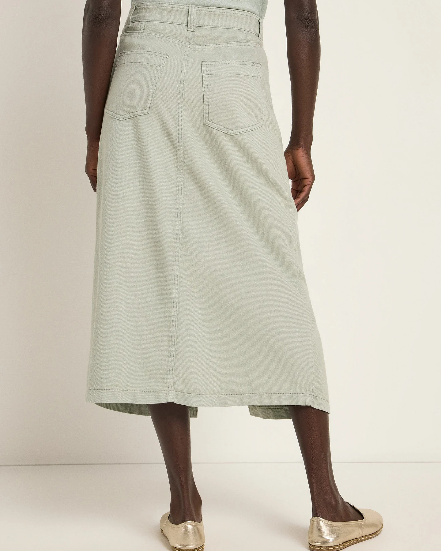 Rock mit Schlitz (GOTS) – Ansicht 6
