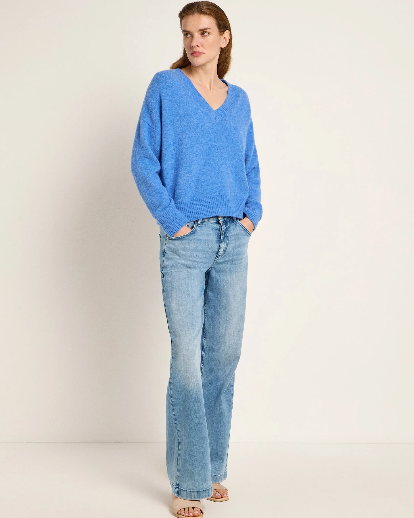 Pullover mit V-Ausschnitt – Ansicht 2