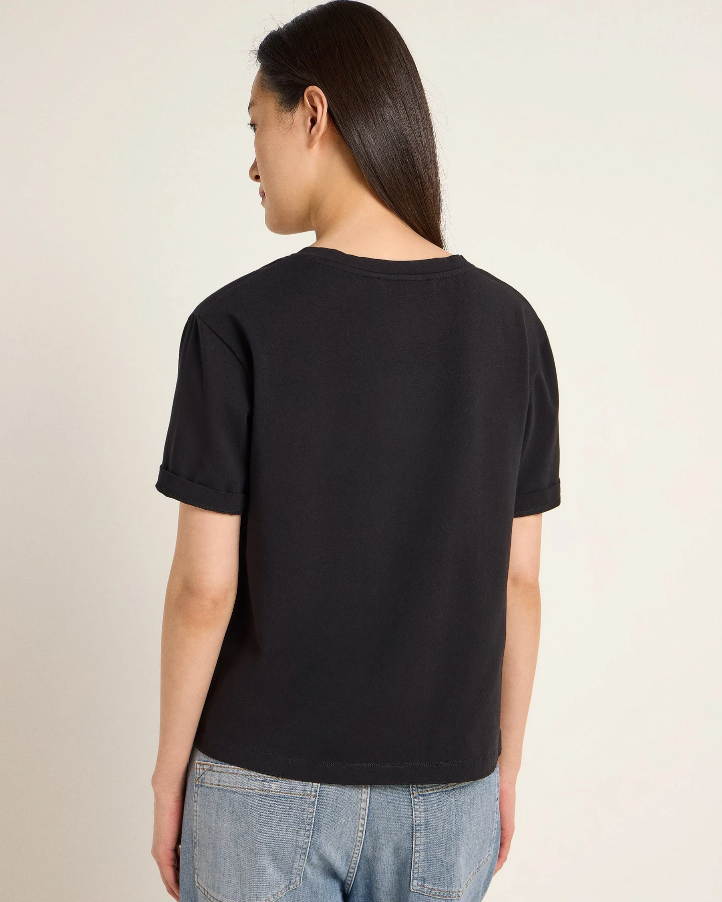 Shirt mit V-Ausschnitt (GOTS) – Ansicht 5