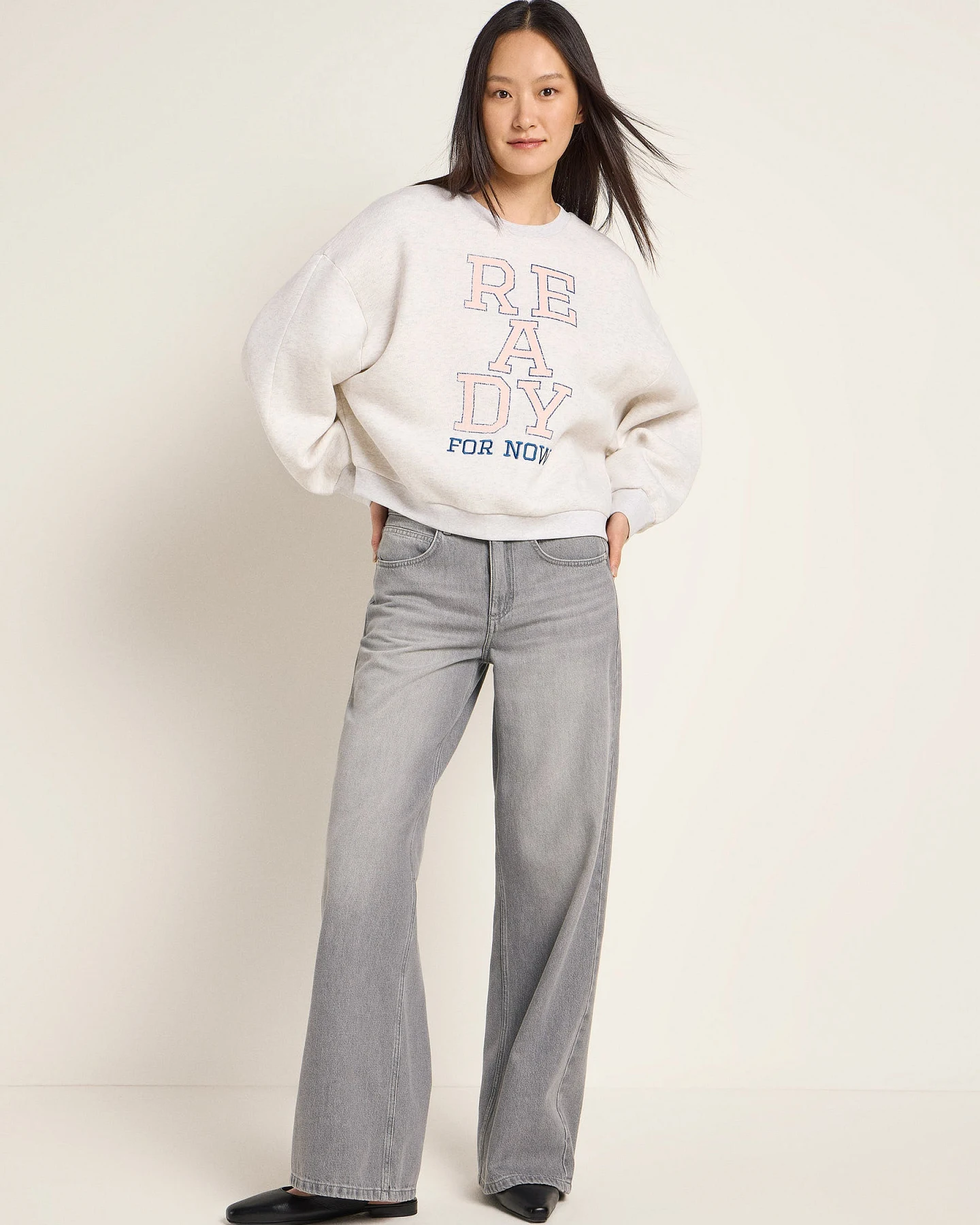 Statement Sweatshirt (GOTS) – Ansicht 2