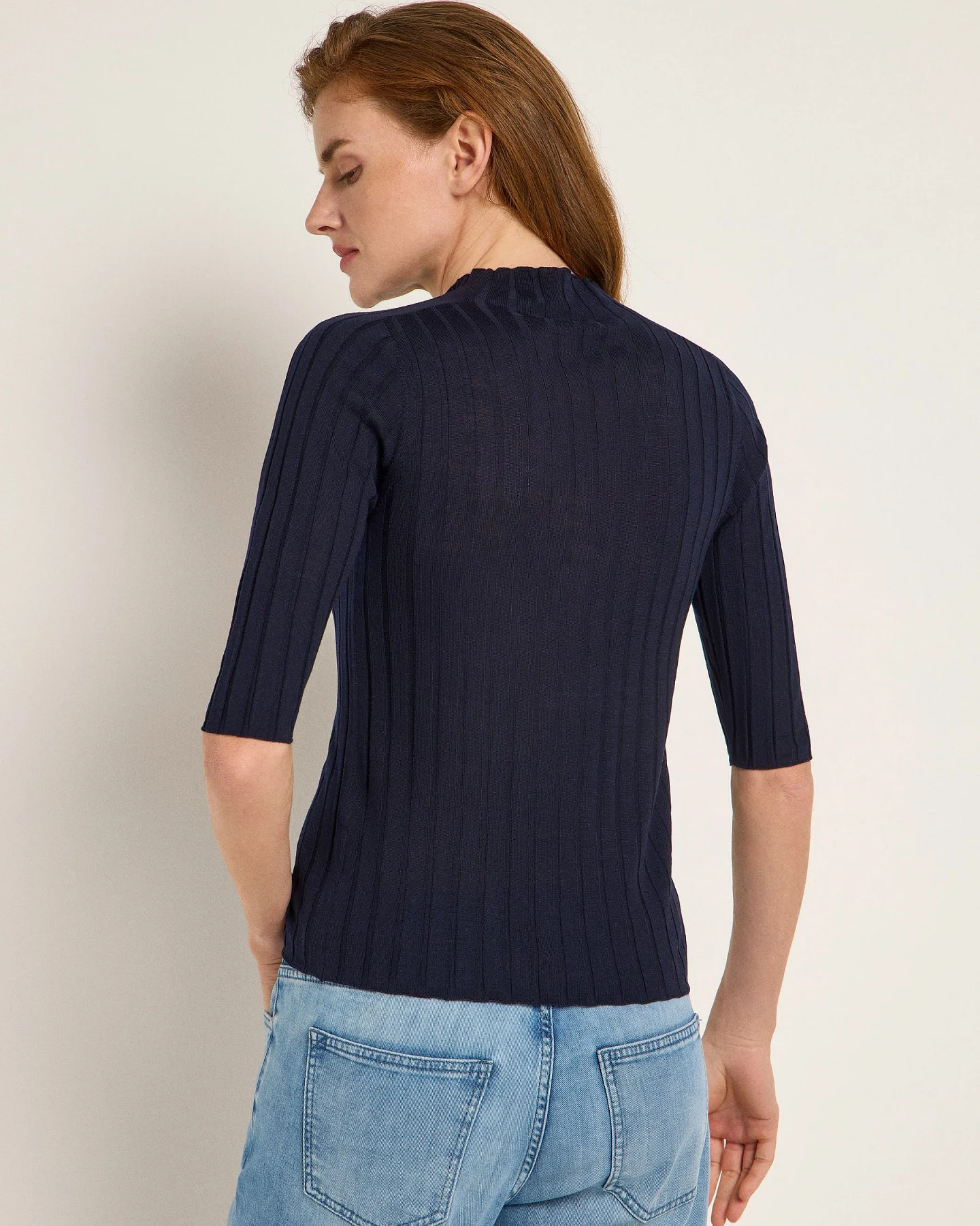 Rippenpullover Halbarm (GOTS) – Ansicht 4